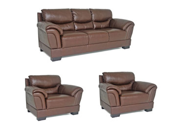 RIL Sofa and Two Chairs